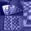 Шахматная доска, в рамке нельсен, фанера, оргстекло, лазерная резка, лазерная гравировка 15042013.